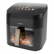 Cecotec A01_EU01_101136 Friggitrice ad Aria 8.5 Litri 2200 Watt Nero Cecofry&Grill Smokin 8500