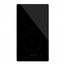 Cecotec BOLERO Piano Cottura Induzione Domino  Squad I 2 Fuochi 29 cm Nero 210029