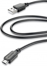 Cellularline USBDATACMICROUSB2M Cavo Dati USB  Micro USB Maschio  Maschio 2 m