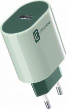 Cellularline ACHUSBSMART12WG Caricabatterie da Rete Universale USB-C 12W Verde