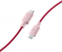 Cellularline USBDATAC2LMFISMARP Stylecolor Cable 100cm USB-C to Lightning Rosa