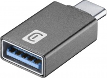 Cellularline USBA2CCARADAPTERK Adattatore per auto USB-C Adapter colore Nero