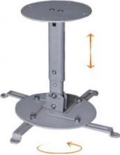 Ciatti PJMN 10 Supporto Proiettore da Soffitto Portata Max 15 kg Argento