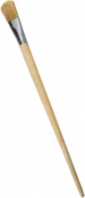 Cinghiale 61300012 Pennello Piatto n.12 Manico in legno