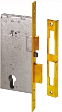 CISA 12011500 Serratura Elettrica Porta in Legno 22 mm 2 Mandate Testata Ottone