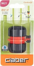 Claber 8621 Raccordo Riparatore Tubi da Giardino Irrigazione � 58"- 34"