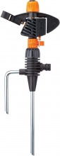 Claber 8707 Irrigatore Irrigazione Giardino Rotante Area mq. 397 Impact Spike