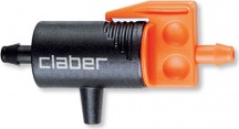 Claber 91217 Gocciolatori per irrigazione regolabile 0-6 lth set 10 pz