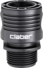 Claber 91494 Raccordo automatico Filetto Uscita 34" per tubo giardino