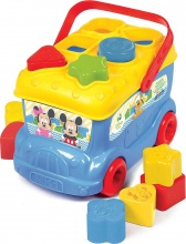 Clementoni 14395 Baby Mickey Bus Inserimento Forme Prime Attivit� per Bambini 10+ Mesi