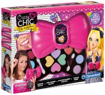 Clementoni 15223A Crazy Chic Trousse Fiocco Set di cosmetici rimovibili Creativo 6+