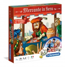Clementoni 16068B Mercante in Fiera Gioco da Tavolo per Bambini da 7+ Anni 16068