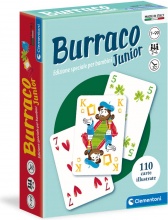 Clementoni 16291A Burraco Junior Carte Gioco da Tavolo per Bambini da 7+ Anni 16291