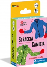 Clementoni 16298A Straccia Camicia Carte Gioco da Tavolo per Bambini da 4+ Anni 16298
