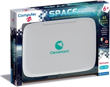 Clementoni 16426 Space Laptop 6+ Gioco Educativo per Bambini da 0+ mesi