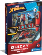 Clementoni 16452 Sapientino Marvel Spiderman Quizzy Schede Educative 3+