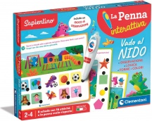 Clementoni 16457 Sapientino Vado al Nido Penna Interattiva Gioco Educativo 2+