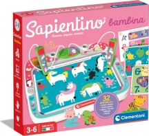 Clementoni 16473 Sapientino Bambina Gioco Elettronico Parlante Gioco Educativo 3+