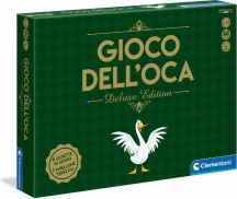 Clementoni 16632 Gioco dellOca Edizione Deluxe Gioco da Tavolo per Bambini da 6+ Anni