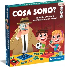 Clementoni 16791 Cosa Sono Indovina Oggetto Gioco da Tavolo per Bambini da 6+ Anni