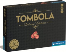 Clementoni 16800 Tombola Deluxe 36 Cartelle Gioco da Tavolo per Bambini da 6+ Anni