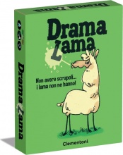 Clementoni 16815 Party Game Drama Llama Giochi da Tavolo per Bambini da 10+ anni