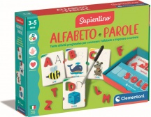 Clementoni 16873 Sapientino Alfabeto e Parole Gioco Educativo per Bambini da 3+ Anni