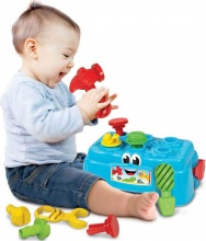 Clementoni 17042A Banchetto Svita Avvita Gioco per Bambini da 10+ Mesi