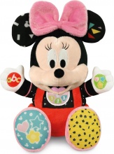 Clementoni 17304B Disney Baby Minnie Gioca e Impara Peluche Parlante Gioco 3+ Mesi