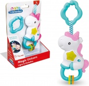 Clementoni 17333 Sonaglino Interattivo Unicorno per Bambini da 3+ Mesi