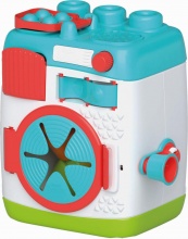 Clementoni 17582 Sensory Washing Machine Prima Infanzia per Bambini da 1+ anni