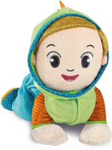 Clementoni 17699 Edo Gattona e Canta Peluche Interattivo Parlante Gioco 6+ Mesi