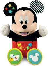 Clementoni 17734 Disney Baby Mickey Prime Storie Peluche Interattivo Parlante 9+ Mesi