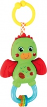 Clementoni 17779 Little Dragon Rattle Sonaglio Neonato Massaggiagengive 3+