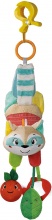 Clementoni 17789 Easy Peasy Soft Racoon Procione Morbido Peluche Sonaglino 0+ Mesi