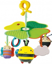 Clementoni 17790 Easy Peasy Travel Mobile Giostrina Culla Passeggino Gioco 0+ Mesi