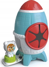 Clementoni 17806 Soft Clemmy Touch Explore And Play Sensory Rocket Razzo 6+ Mesi