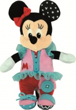 Clementoni 17860 Baby Minnie Dress me Up Peluche Montessori Prime Attivit� 0+