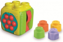 Clementoni 17902 Sensory Activity Cube Mattoncini Morbidi Prime Attivit� Bambini 6+