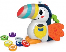 Clementoni 17956 Giuliano il Tucano Frutta e Colori Prima Infanzia 1+