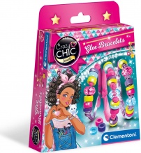 Clementoni 18534A Crazy Chic Enjoy Bracelets Glee Kit Braccialetti Creativo 7+