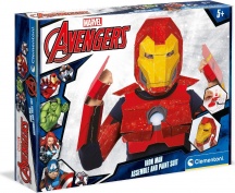 Clementoni 18609 Iron Man Mask Gioco Creativo per Bambini da 5+ Anni