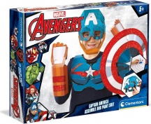 Clementoni 18610 Captain America Mask Gioco Creativo per Bambini da 5+ Anni
