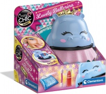 Clementoni 18688 Crazy Chic Lovely Ballerina Cofanetto Set Cosmetici Creativo 6+ Anni