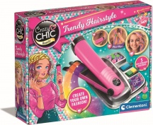 Clementoni 18750 Crazy Chic: Trendy Hairstyle Piastra Decolorazione Capelli 6+
