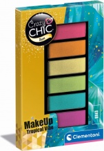 Clementoni 18794 Crazy Chic Teen: Mini Trucchi Tropical Style Set Cosmetici Trucchi 9+