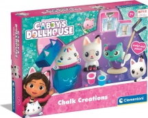 Clementoni 18798 Gabbys Dollhouse Chalk Creations Gioco Creativo per Bambini da 6+
