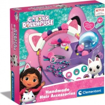 Clementoni 18800 Gabby Hair Accessories Gioco Creativo per Bambini da 6+ anni