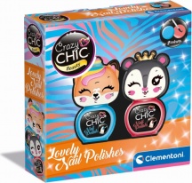 Clementoni 18811 Crazy Chic: Mini Smalti 2 Gioco Creativo Kit Decorazione Unghie 6+