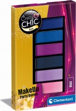 Clementoni 18815 Crazy Chic Teen: Mini Trucchi Party Queen Style Set Trucchi 9+